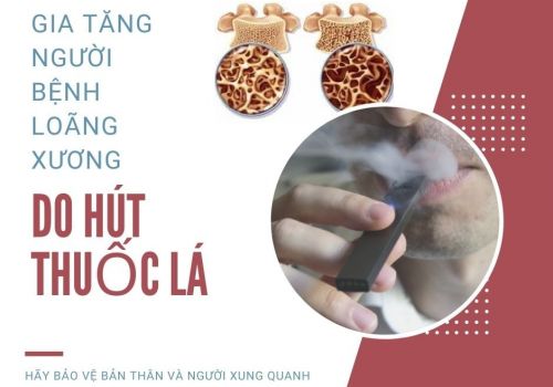 HỎNG TẾ BÀO XƯƠNG, GIA TĂNG NGUY CƠ UNG THƯ DO THUỐC LÁ