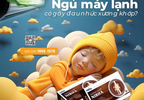 Ngủ máy lạnh có gây đau nhức xương khớp?